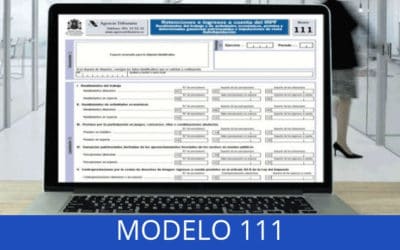 Cómo rellenar y presentar el modelo 111 por internet o en papel