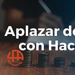 Aplazar deudas con Hacienda